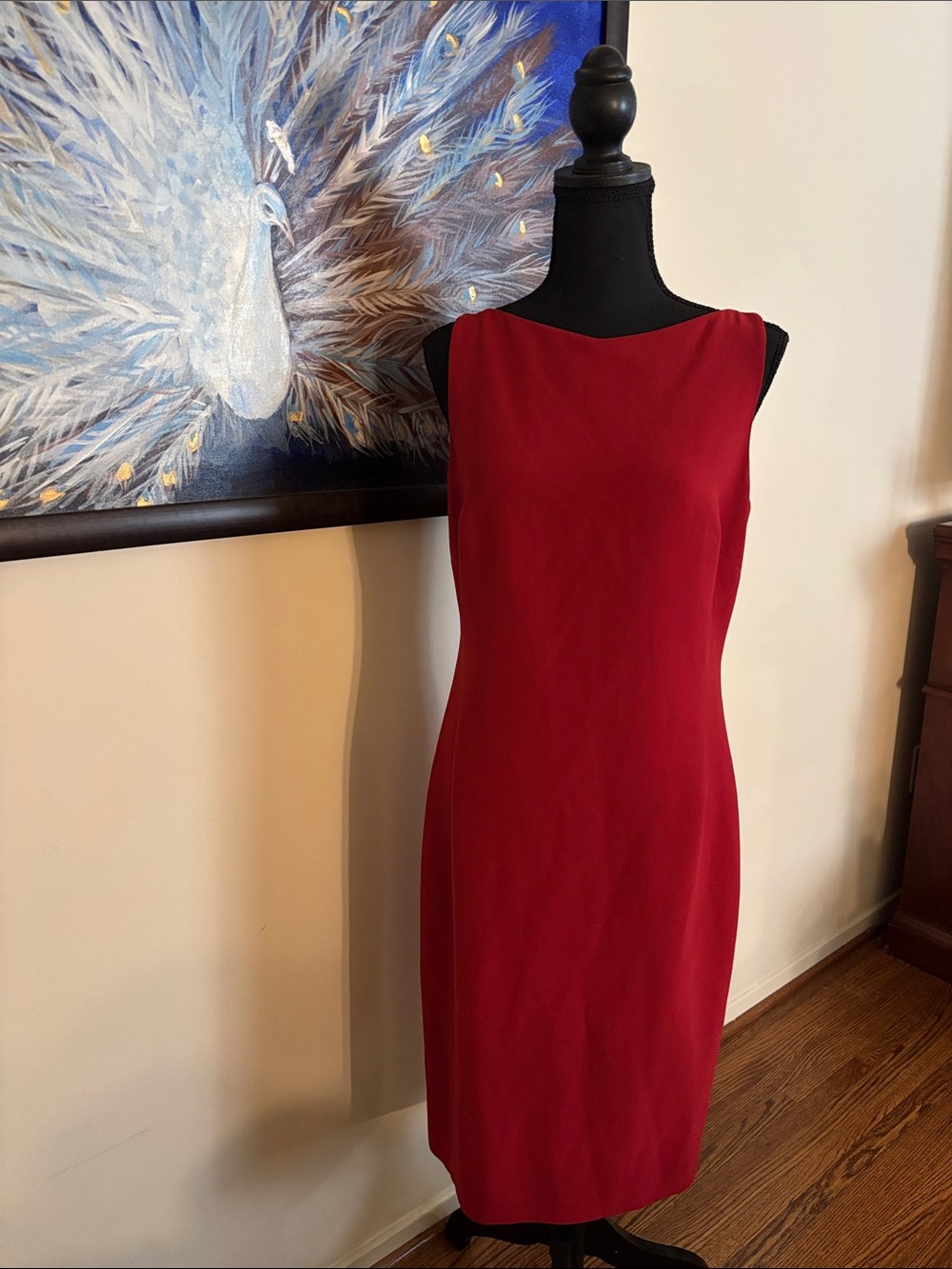 Ann Taylor Red Sleeveless Dress Size 8